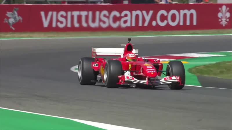 Мик Шумахер на Ferrari F2004 в Муджелло