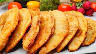 Сочные Чебуреки с мясом как в ЛУЧШЕЙ чебуречной. Самый Вкусный рецепт