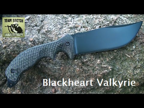 Blackheart Knives Valkyrie Bowie Custom