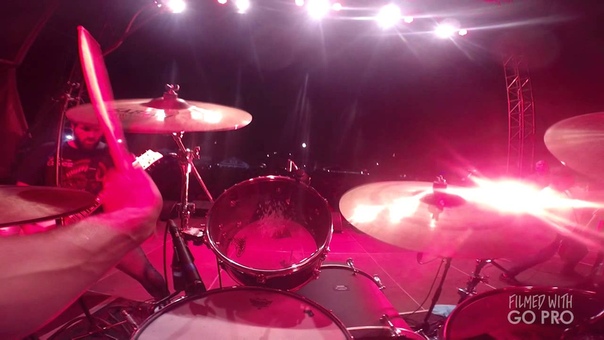 CONVERGE Axe To Fall Live Drum Cam Ben