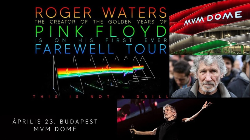 Roger Waters: This Is Not a Drill. Koncert Budapesten az MVM DOME ban 2023. 04. 23