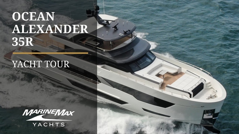World Debut, Ocean Alexander 35 R, Yacht