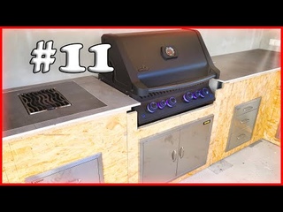 Gartenkche bauen #11 - Napoleon PHANTOM P500 umbauen | SizzleZone einbauen