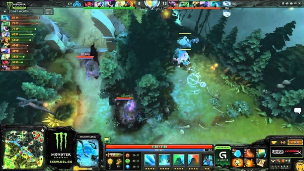 Cloud 9 vs Evil Geniuses, Game 1, Monster Invitational Grand