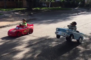 Modified Power Wheels Grudge Race