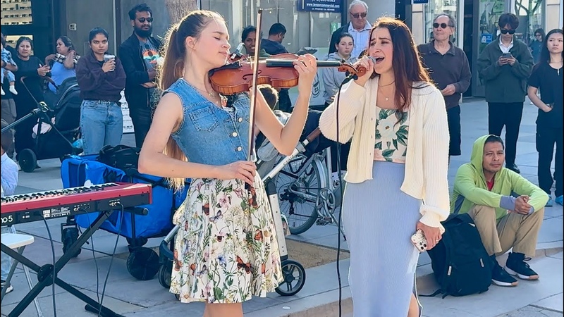 Mom Daughter Duet The Prayer, Karolina Protsenko Violin