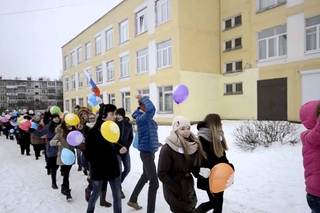 Флешмоб “Сочная олимпиада“ 22 лицей г.Иваново