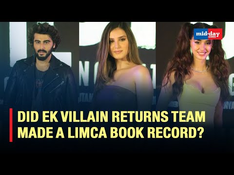 Arjun Kapoor, Disha Patani, Tara Sutaria Celebrate The Success Of Their Song