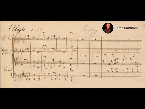 César Franck Grand Trio, CFF 108 (1834) 12 year old