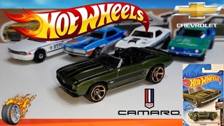 Custom Hot Wheels 69 Camaro HW Roadsters 3/5