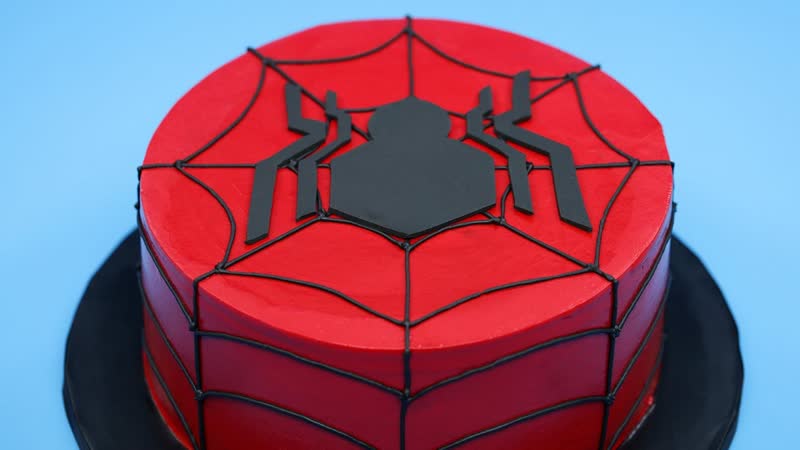 HOW TO MAKE A SPIDERMAN CAKE NERDY