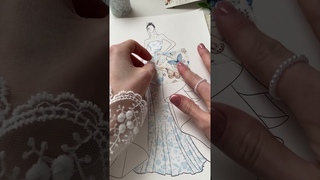 ASMR | Fashion Sketchbook - TheWashiTapeShop 🦋spring theme