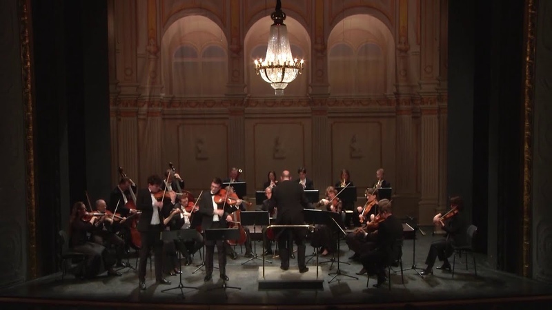 Mozart: Sinfonia concertante für Violine, Viola Orchester, Chursächsische Philharmonie Bad