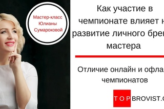 Как участие в чемпионате влияет на развитие личного бренда ()