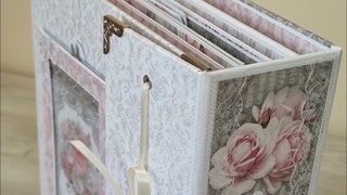 “Wedding“ handmade scrapbook album