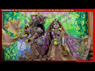 Daily Dharshan of Sri Sri Radha Krishna Kanhaiya & Nitai Gauranga Rai | 1st July 2021