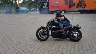 Maciej DOP Bielicki stunt Harley on Tour d 2018