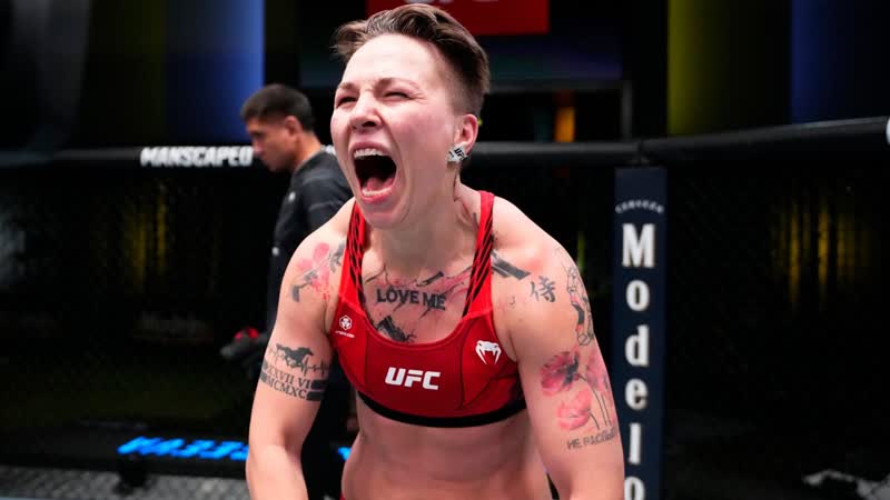 Irina Alekseeva Octagon Interview, UFC Vegas