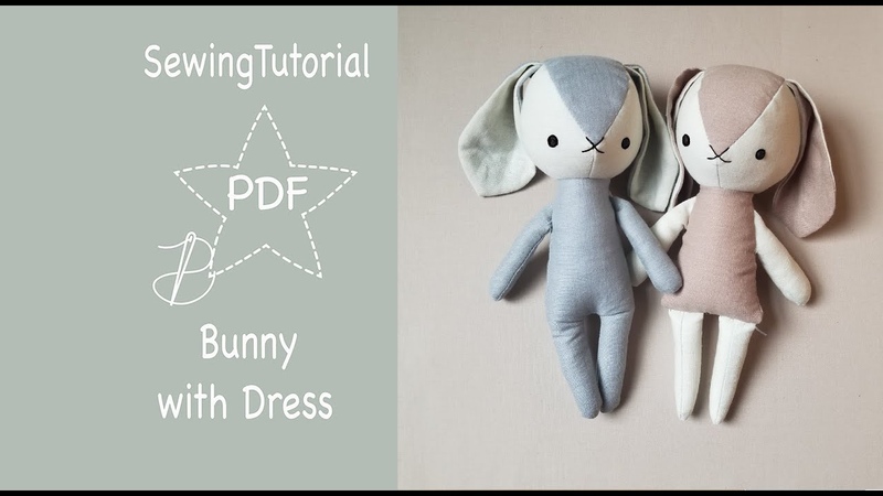 Sewing Tutorial, New version of Bunny Dolls by Oco Design