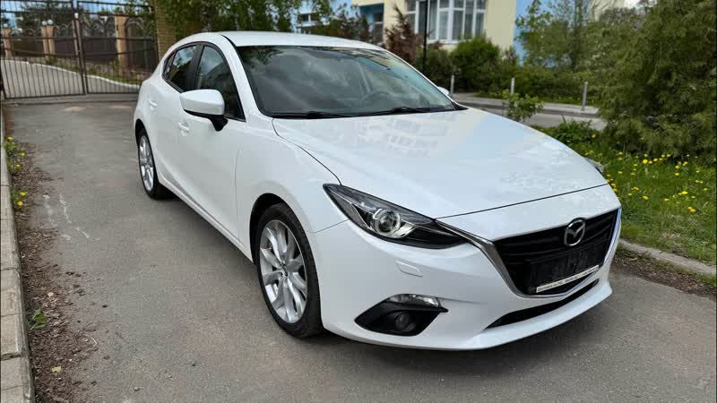 Mazda 3 BM 2014 Хетчбэк в комплектации Active+ и родном окрасе (106 тыс.