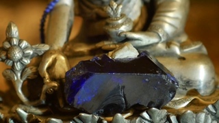 Azurite 6th/Chakra Meditation w/Tibetan Bowls 10 min.