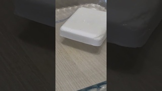 Прикол со взбитым мылом. Плавает в воде!