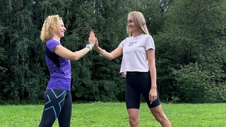 Тренировка для бегунов. Укрепление колена и стопы! @svetik_run