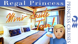 Regal Princess Mini Suite Tour 4k