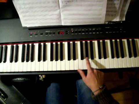 THE EUROPE THE FINAL COUNTDOWN piano