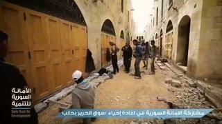 Slow but steady reconstruction of Aleppo’s old markets