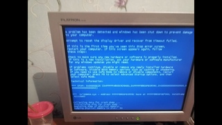 Экран смерти !! Не надо бояться!! / Ошибка 0x00000116 Windows 7 / Что делать!