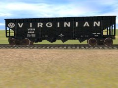 4 Bay Virginian Empty Hopper