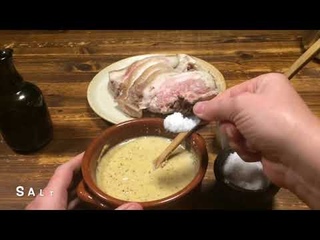 Quick recipe: Mustard pickled pork belly, ancient Roman style
