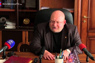 Брифинг Сергея  Барышникова по поводу ситуации, сложившейся вокруг ДонНУ.