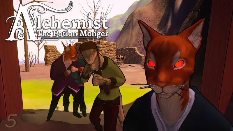 Нападение одержимых гопников Alchemist: The Potion Monger Demo,