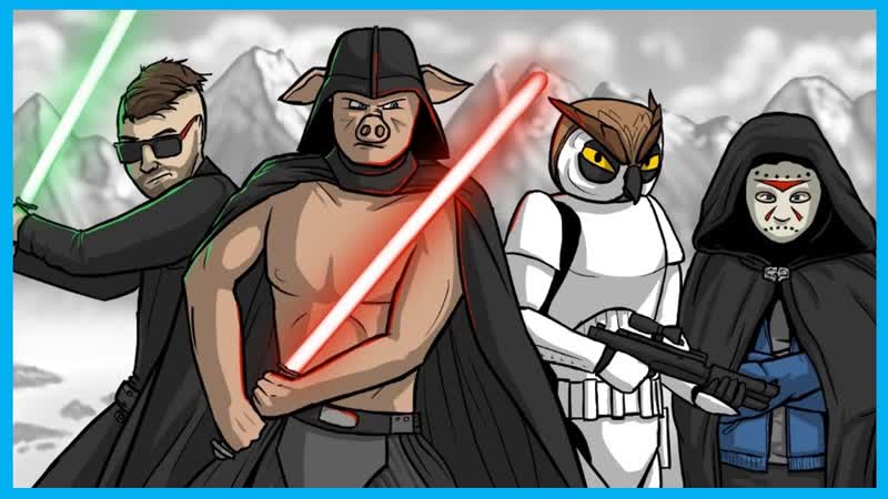 Star Wars Battlefront Launch Funny Moments Funny Gestures, Luke Skywalker, and Ewok