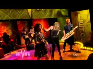 Lemonade Mouth performing “Determinate“ on The View (06/10)