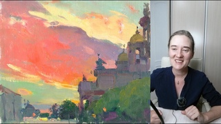 Белая ночь. Пленэр в Петербурге. Эп. 5. White Night. Plein air in St. Petersburg. Ep 5.
