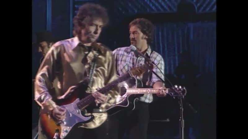 Bob Dylan, Bruce Springsteen perform Forever Young at the Concert for the Rock Roll Hall of Fame