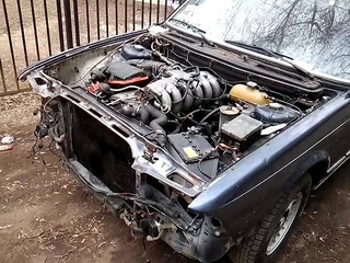 BMW 735 1980г первый пуск двигателя M30 B35 после капремонта