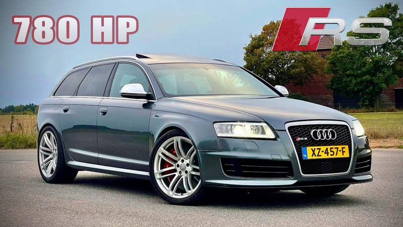 780 HP AUDI RS6 C6 V10 Bi Turbo 356km, h REVIEW on AUTOBAHN NO SPEED