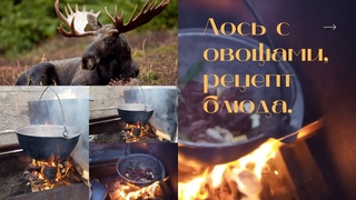 Мясо лося в казане!Это Дичь. Главные ошибки.