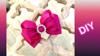 Mini Lao Fabulous by Faby Garay na fita  | Tutorial | Pap | Bow out of ribbon | video 122.