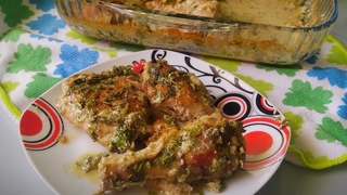 Простой рецепт Курочки на ужин, Чикмерули /  грузинская кухня
