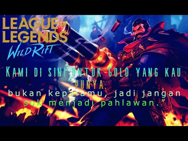 LEAGUE OF LEGENDS WILF RIFT TANK SUPPORT AMAT BERAT