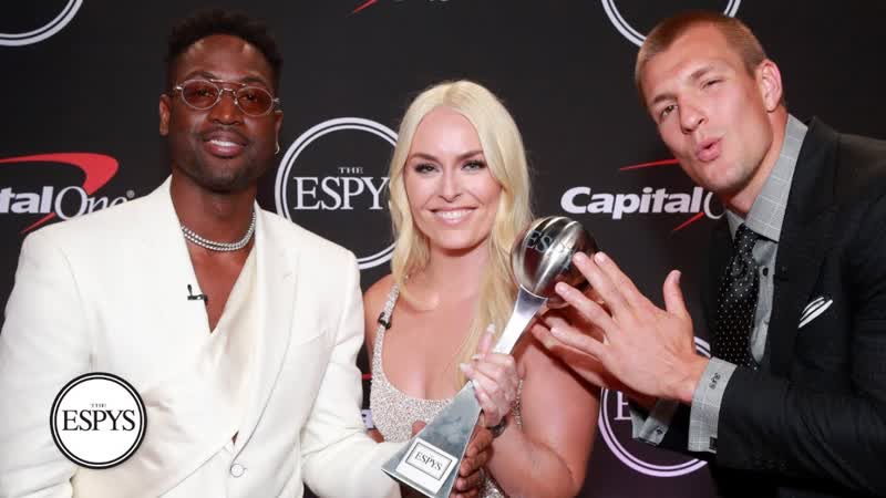 Dwyane Wade, Rob Gronkowski, Lindsey Vonn honored for historic careers, 2019