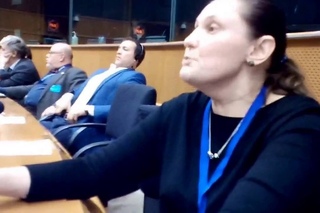 Виступ Тетяни Монтян в вропарламенті // Брюсель,