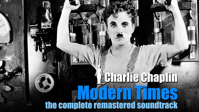 Charlie Chaplin As A Factory Worker ( From Modern Times) (1936)