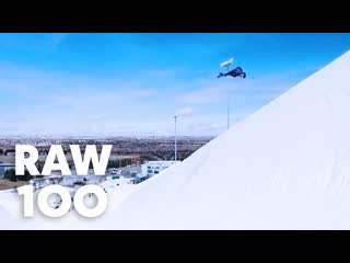Flawless Halfpipe Runs w/ Skier Noah Bowman | Raw 100
