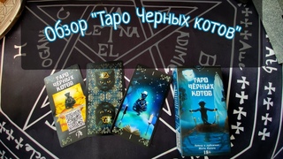 Обзор на колоду Таро “Таро Черных котов“.